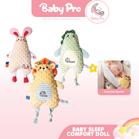 Baby Pro Baby  Plush Sleep Comfort Doll With Teether
