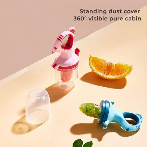 Baby Pro Baby Push Clip Fruit Feeder Fruit Pacifier Food Teether