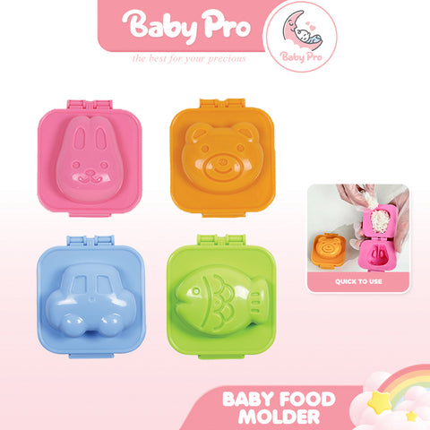 Baby Pro 2pcs Baby Food Molder Rice Bread Boiled Egg Molder Food Bento Box Tools