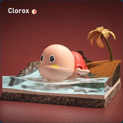 Baby Pro Baby Bath Toy Tortoise Water Wind-up Turtle Kids Beach Toys