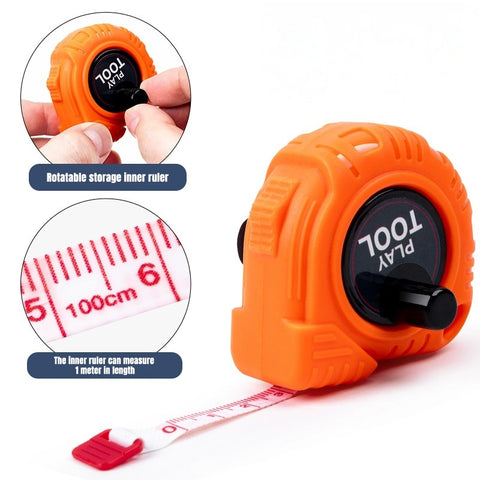Smart Sprout Kids Toolbox Toy Set Pretend Play Repair Tools Toy Kit