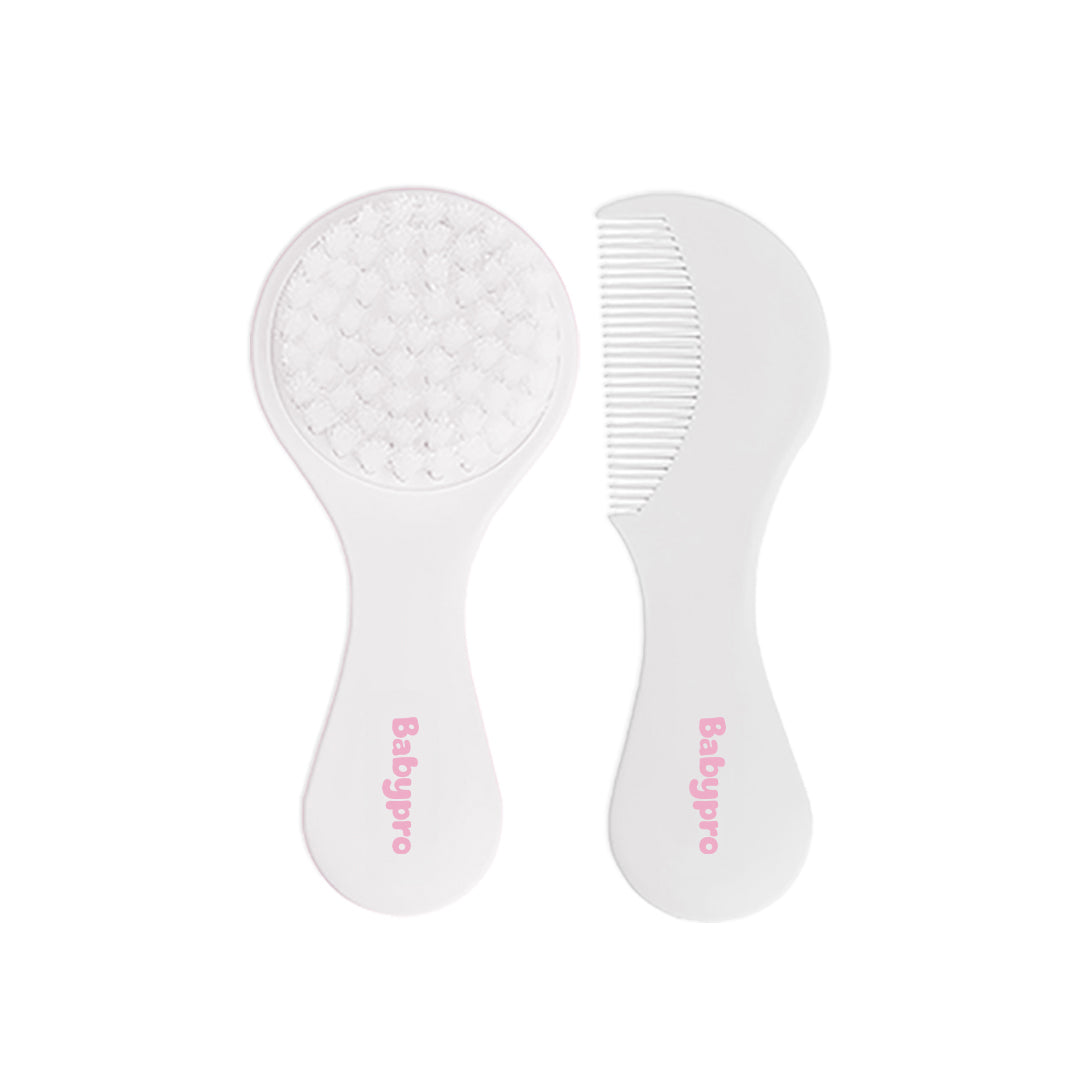 Baby Pro Comb Hair Brush Set  for Babies Care Grooming Tools