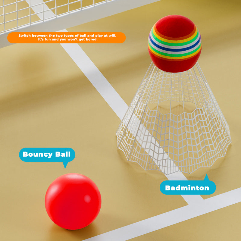 Baby Pro Kids Badminton/Tennis Rackets and Ball Toy Set Indoor and Outdoor Sports Play