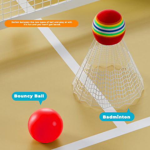 Baby Pro Kids Badminton/Tennis Rackets and Ball Toy Set Indoor and Outdoor Sports Play