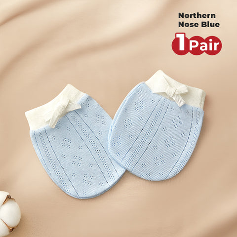 Baby Pro Newborn Cotton Anti-Scratch  Pair Mittens Gloves