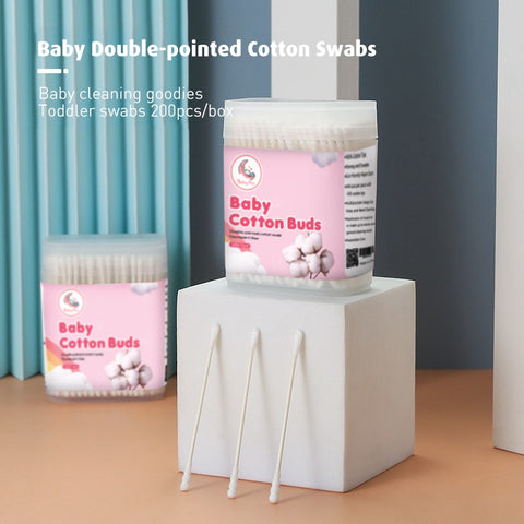 Baby Pro Baby Spiral Cotton Swabs Thin Buds 200pcs/pack