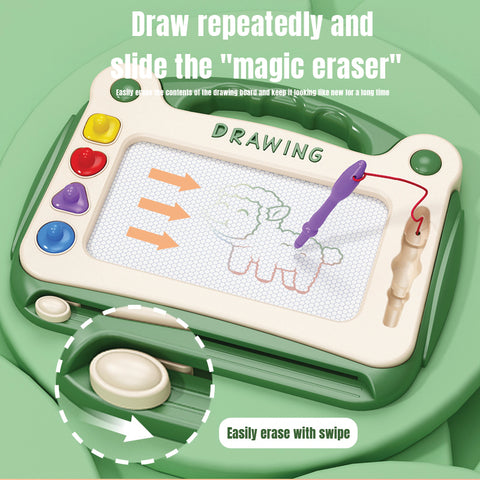 Smart Sprout Kids Magnetic Drawing Board With Stand Erasable Magnet Sketchpad Early Educational Toys