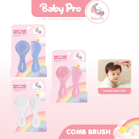 Baby Pro Comb Hair Brush Set  for Babies Care Grooming Tools