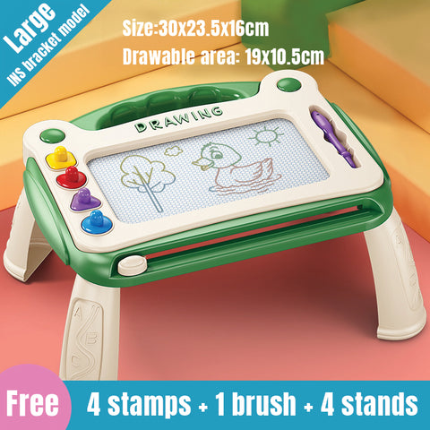 Smart Sprout Kids Magnetic Drawing Board With Stand Erasable Magnet Sketchpad Early Educational Toys