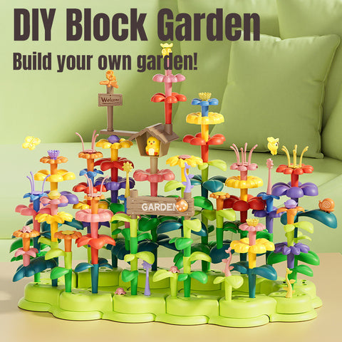 Smart Sprout Kids DIY Garden Building Blocks Educational Toy