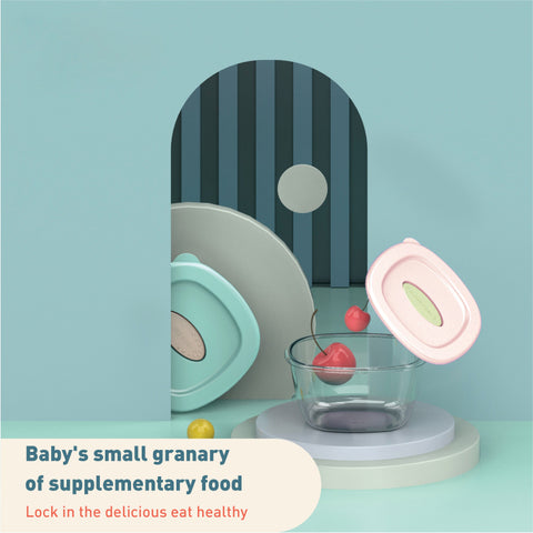 Baby Pro Baby Food Container 4pcs Freezer Storage Containers BPA FREE