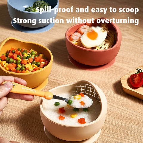 Baby Pro Silicone Suction Food Bowl for Baby BPA Free