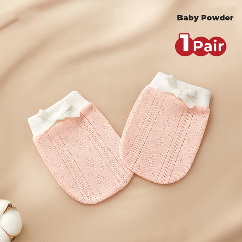 Baby Pro Newborn Cotton Anti-Scratch  Pair Mittens Gloves