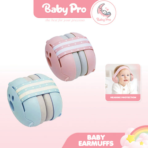 Baby Pro Baby Ear Protection Earmuff For Babies and Toddlers With Free Storage Bag