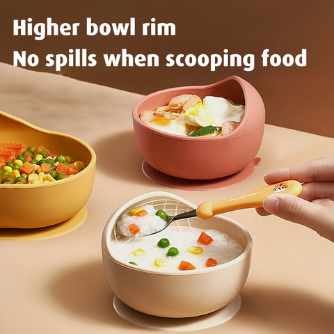 Baby Pro Silicone Suction Food Bowl for Baby BPA Free
