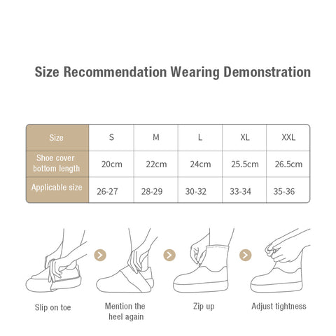 Baby Pro Children's Waterproof Rain Shoes Cover