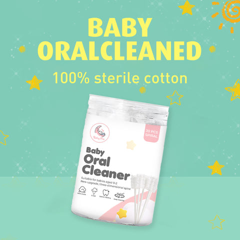 Baby Pro Oral Tongue Cleaner Disposable Mouth Cleaning Gauze Brush for Baby