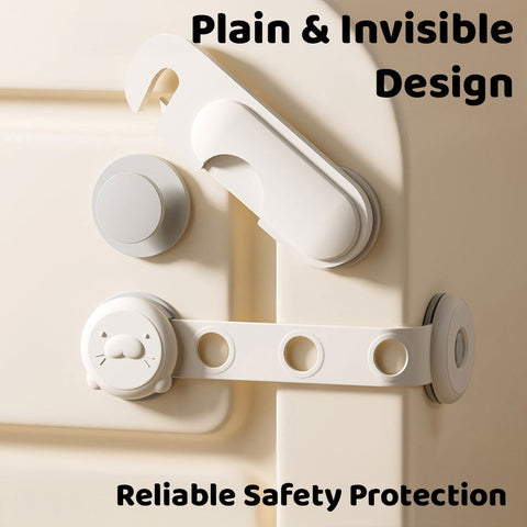 Baby Pro Multi-purpose Adjustable Safety Lock With Strong Adhesive Easy to Install