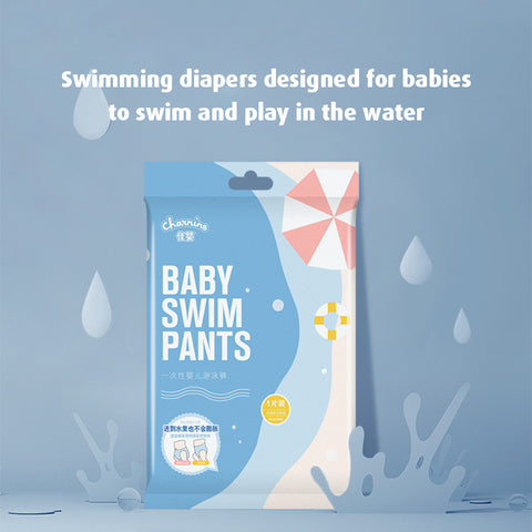 Baby Pro Charnins Swimming Diapers Waterproof Pull-up Pants Swimming pool Baby Disposable L M XL XXL