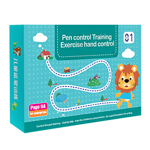 Smart Sprout Kids Erasable Tracing Workbook Early Educational Training Books