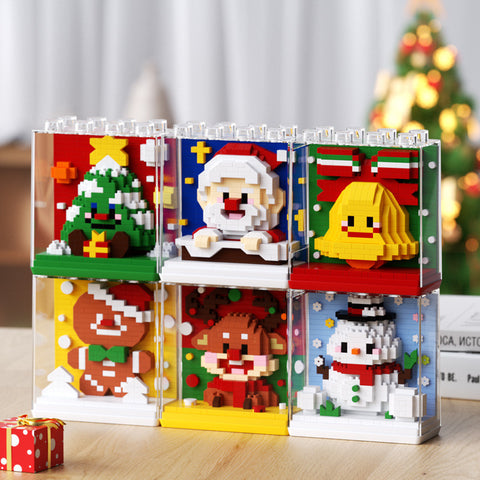 Smart Sprout Kids Christmas Series Lego Puzzle Building Blocks Toys Gift