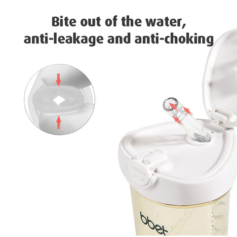 Baby Pro Triangle Bottle Lid Straw Feeding Bottles Accessories
