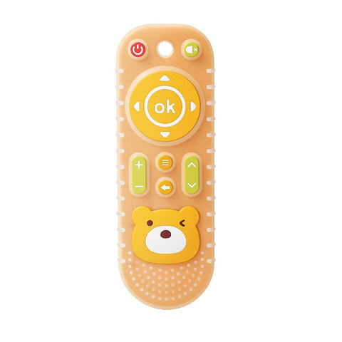 Baby Pro Remote Control Shaped Silicone Teether Perfect for Little Hands
