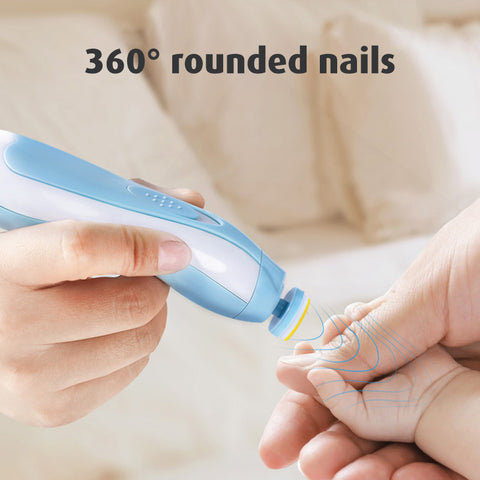 Baby Pro Electric Nail Polish Grinder Set Baby Nail Trimmer