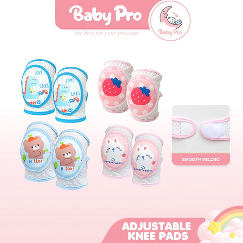 Baby Pro Perfect Fit Protection Knee Pads Adjustable Velcro closure