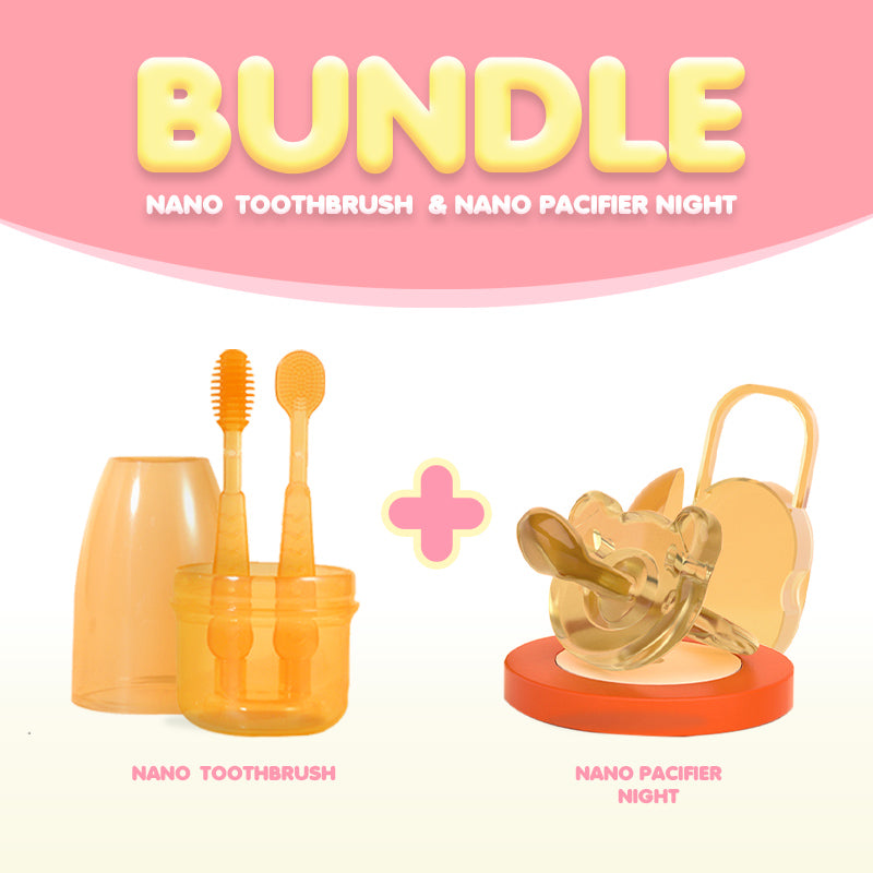 Baby Pro Nano Silicone Toothbrush Soft Oral Care Set