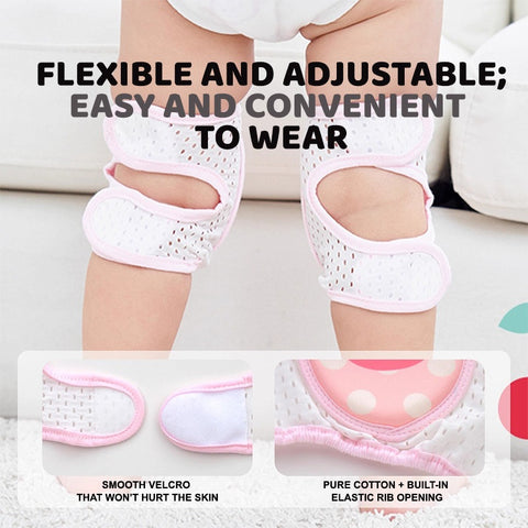 Baby Pro Perfect Fit Protection Knee Pads Adjustable Velcro closure