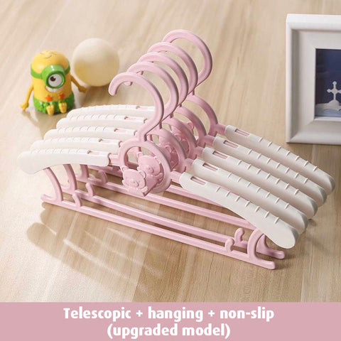 Baby Pro Baby Adjustable Clothes Hanger Home Organizers PP Material