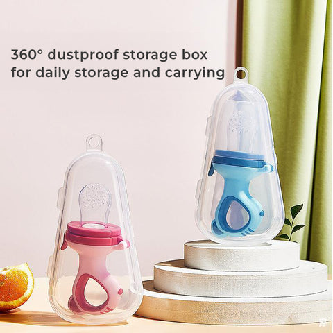 Baby Pro Baby Push Clip Fruit Feeder Fruit Pacifier Food Teether