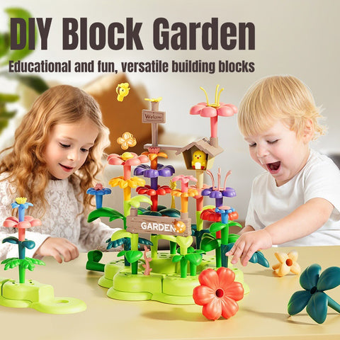Smart Sprout Kids DIY Garden Building Blocks Educational Toy