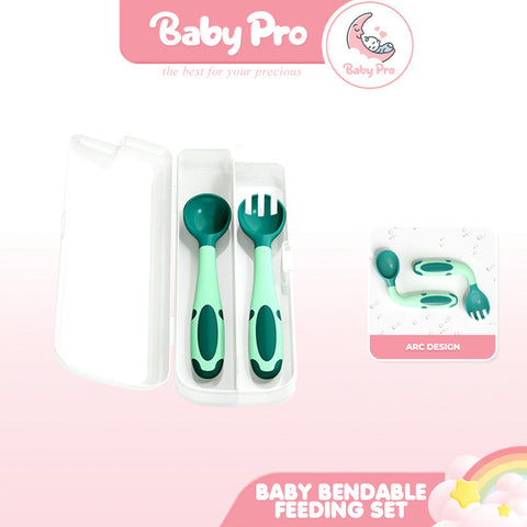 Baby Pro Baby Feeding Spoon 360 Bendable Set