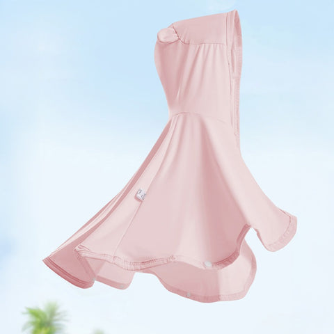 Baby Pro UV Ice Silk Hooded Blanket Sun Protection For Baby