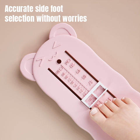 Baby Pro Kids Foot Length Measuring Tool With Sliding Scale