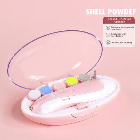 Baby Pro Electric Nail Polish Grinder Set Baby Nail Trimmer
