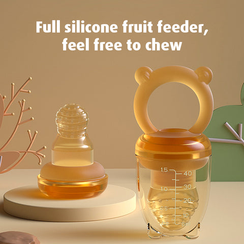 Baby Pro Nano Silver Fresh Fruit Feeder Pacifier Push Teethers