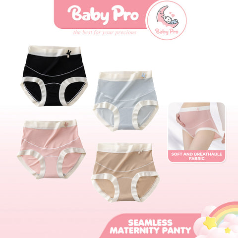 Seamless Maternity Panty Soft Stretchable And Bump-Friendly
