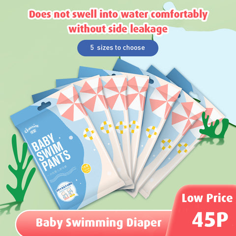 Baby Pro Charnins Swimming Diapers Waterproof Pull-up Pants Swimming pool Baby Disposable L M XL XXL