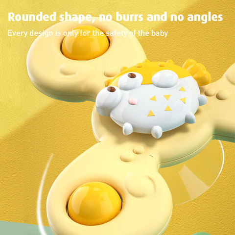 Smart Sprout Table Animal Sucker Finger Spinning Rotating Toy for Baby