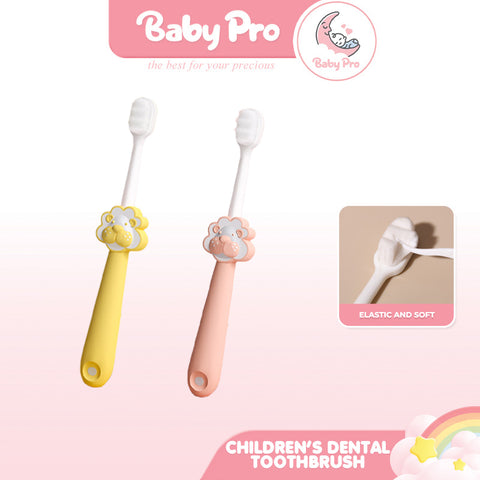 Baby Pro Cute Cartoon Shape Kids Soft Bristles Toothbrush