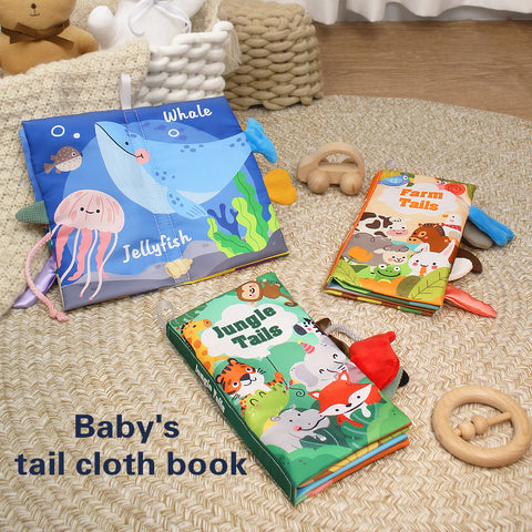 Smart Sprout Children's Educational Soft Cloth Books