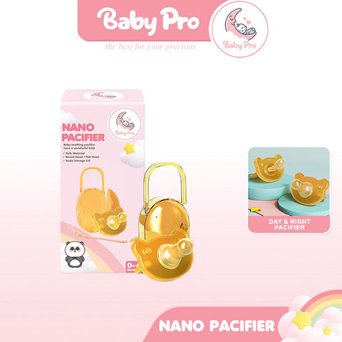 Baby Pro Premium Essentials Silicone Day And Night Nano Pacifiers