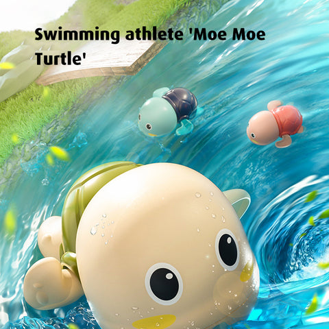 Baby Pro Baby Bath Toy Tortoise Water Wind-up Turtle Kids Beach Toys
