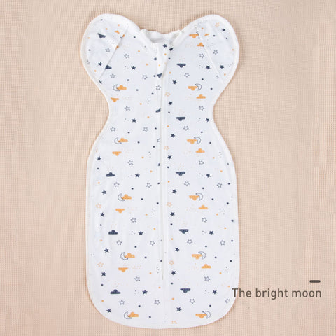 Baby Pro Cotton Swaddle Sleeping Bag Two-Way Zip For Baby