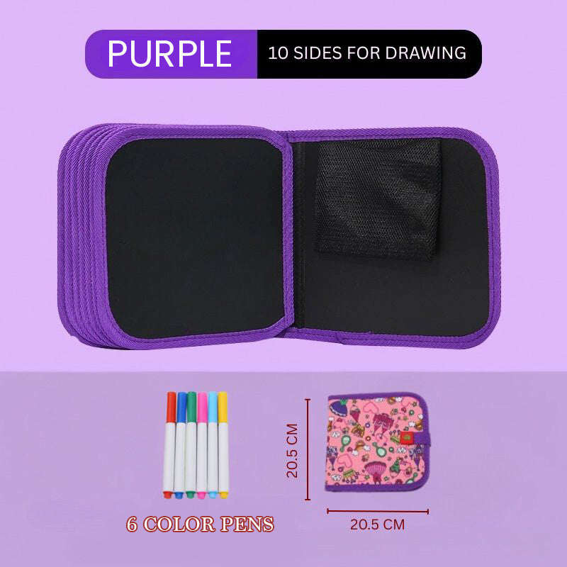 Smart Sprout Erasable Drawing Book for Kids Reusable Doodle Pad