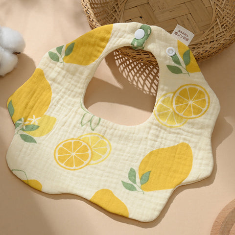Baby Pro Baby Adjustable Soft Cotton Absorbent Bib