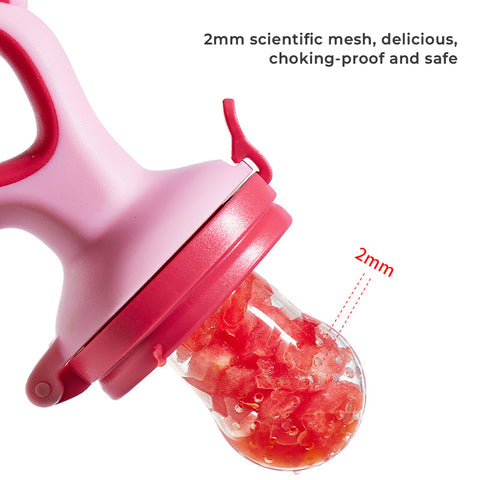 Baby Pro Baby Push Clip Fruit Feeder Fruit Pacifier Food Teether